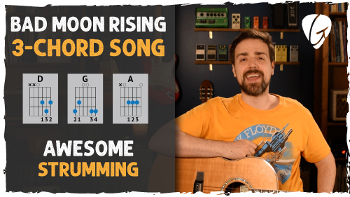 bad moon rising guitar tutorial