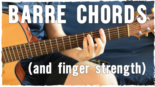 barre chords guitar tutorial