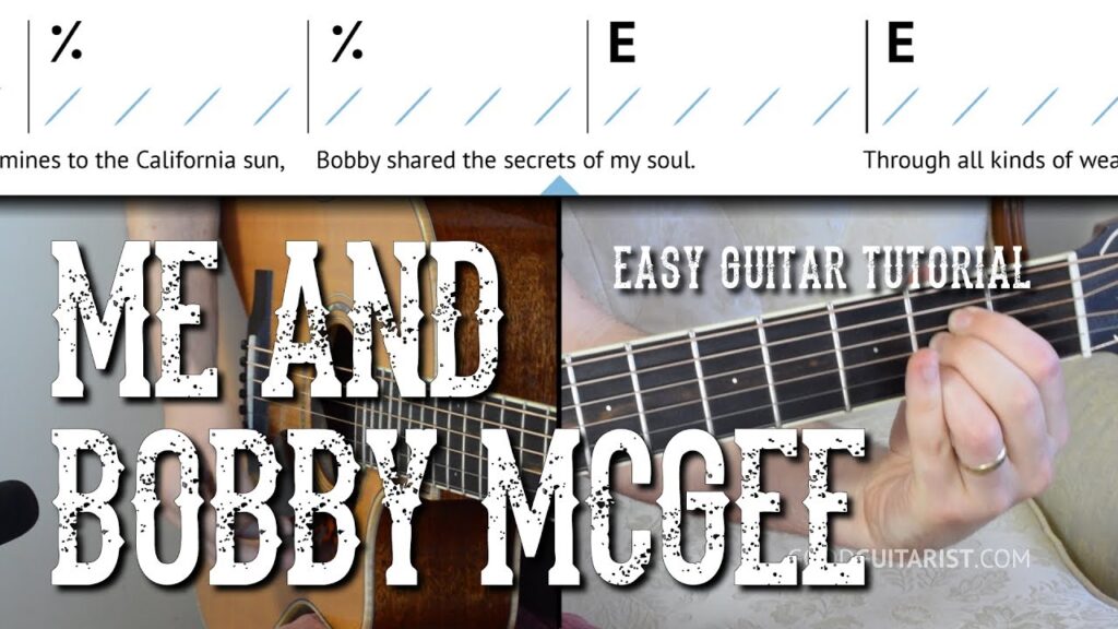 me and bobby mcgee guitar tutorial
