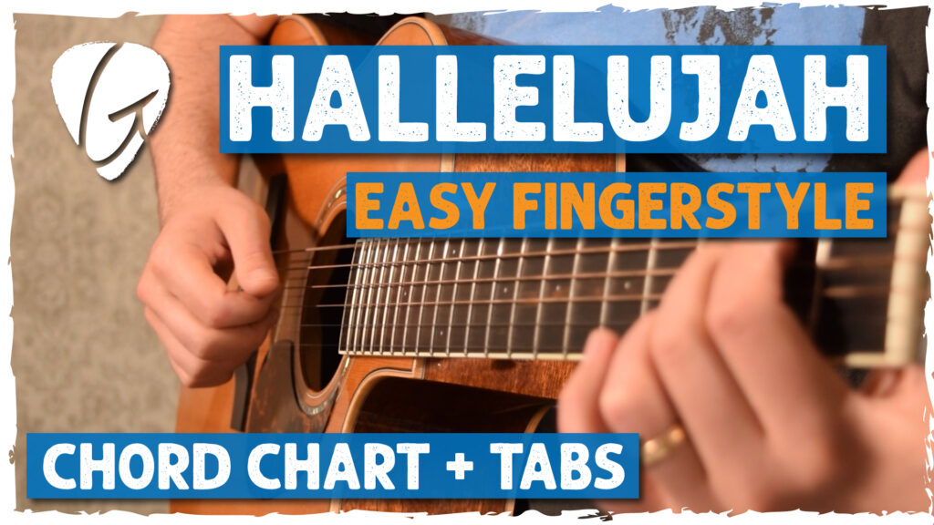 hallelujah guitar tutorial fingerstyle