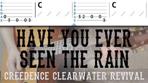 have you ever seen the rain guitar tutorial