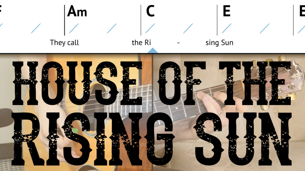 house of the rising sun guitar tutorial
