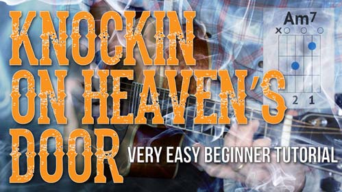 knockin on heavens door guitar tutorial