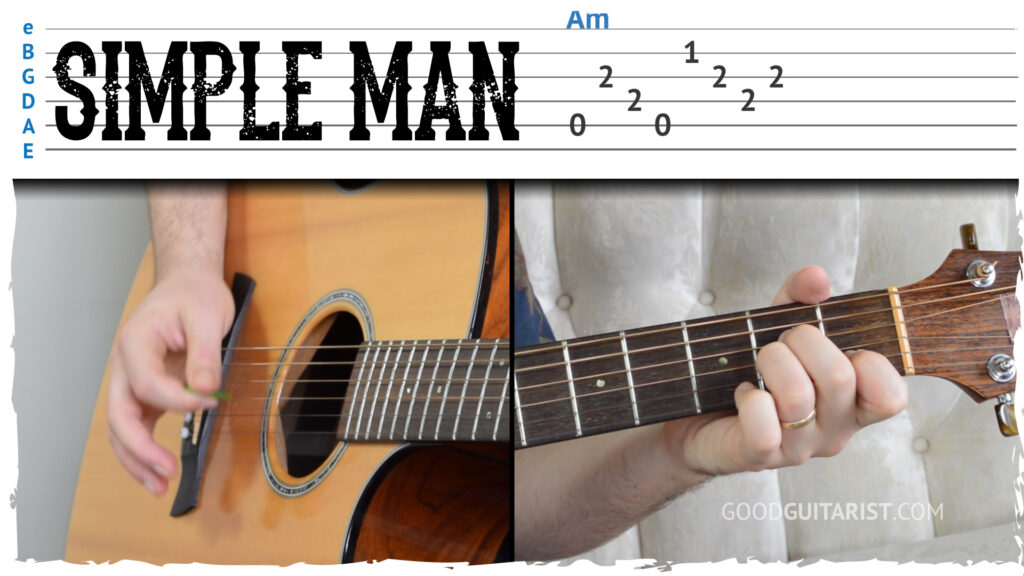 simple man guitar tutorial