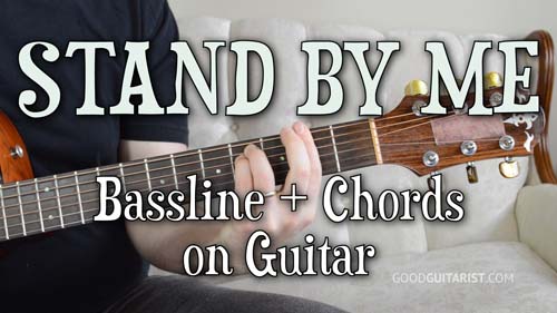 stand by me chord melody guitar tutorial