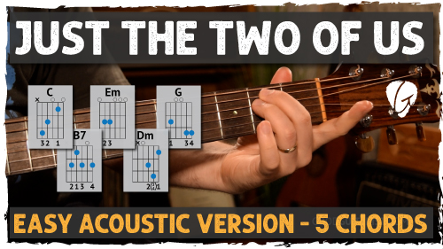 just the two of us guitar tutorial
