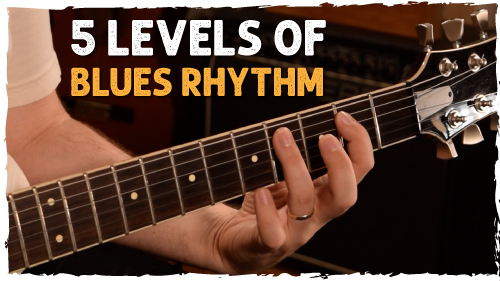 Blues rhythm guitar lesson