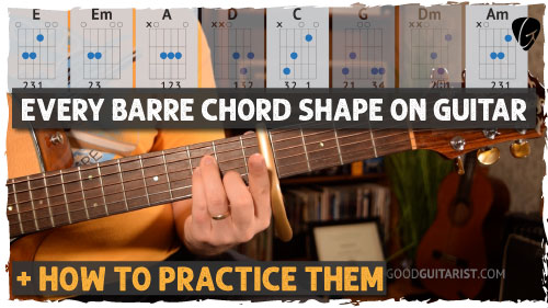 how to play any chord in any key guitar tutorial