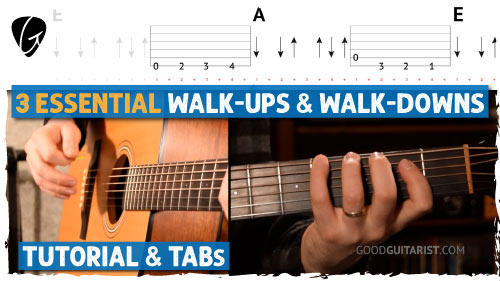 The 3 Best Walk-Ups And Walk-Downs To Learn On Acoustic Guitar