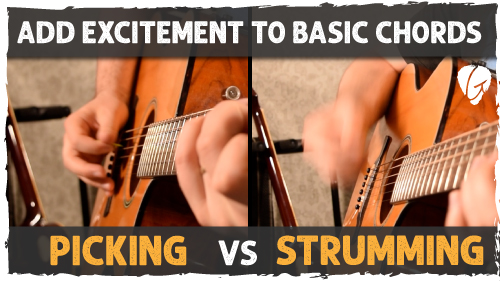 How To Pick Individual Strings While Strumming (Arpeggios For Guitar)