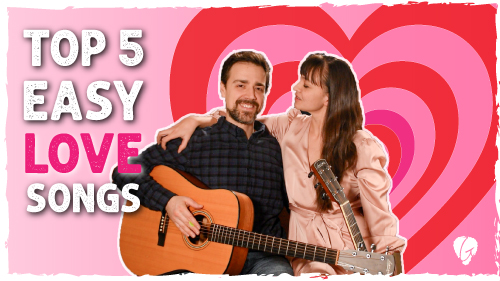 Top 5 Love Songs Using 4 Easy Chords on Guitar