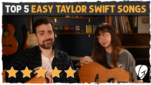top 5 easy taylor swift songs on guitar