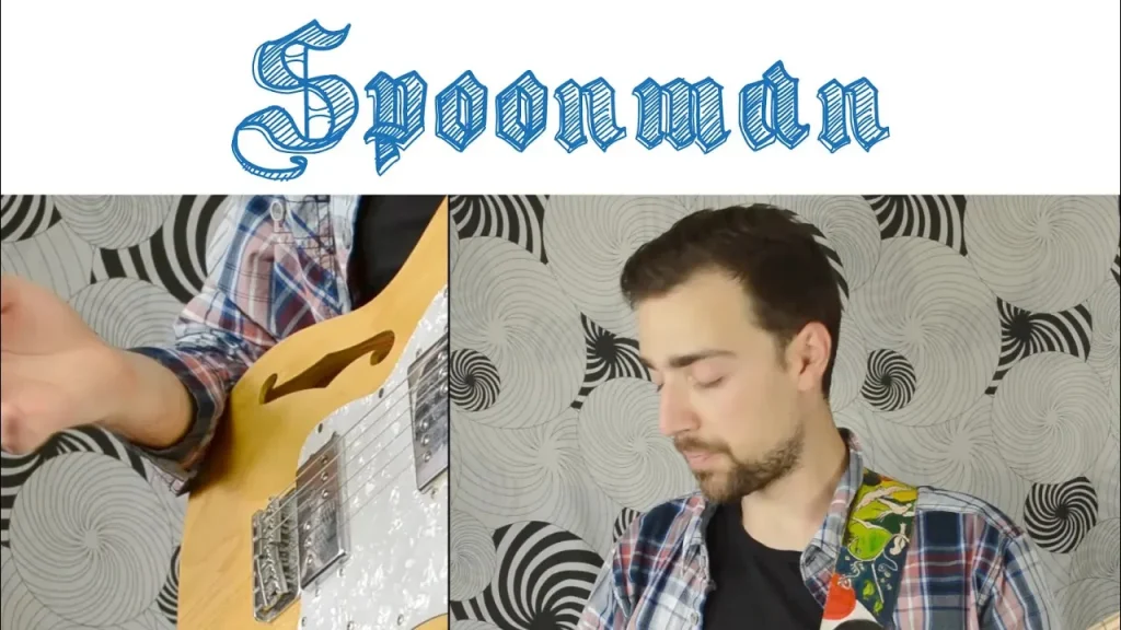 Spoonman - Electric Guitar tutorial (Soundgarden)