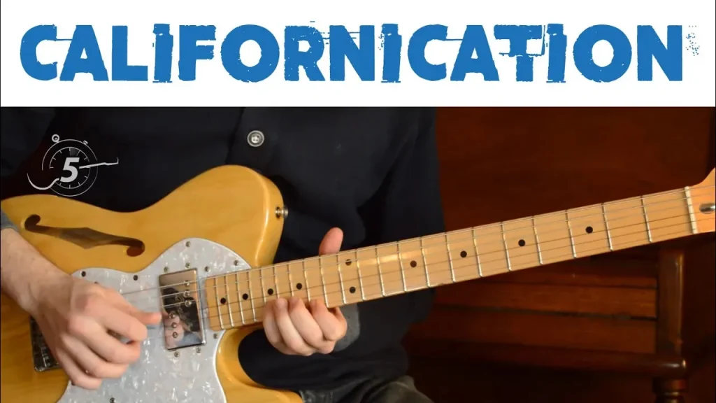 Californication Guitar Solo Tutorial