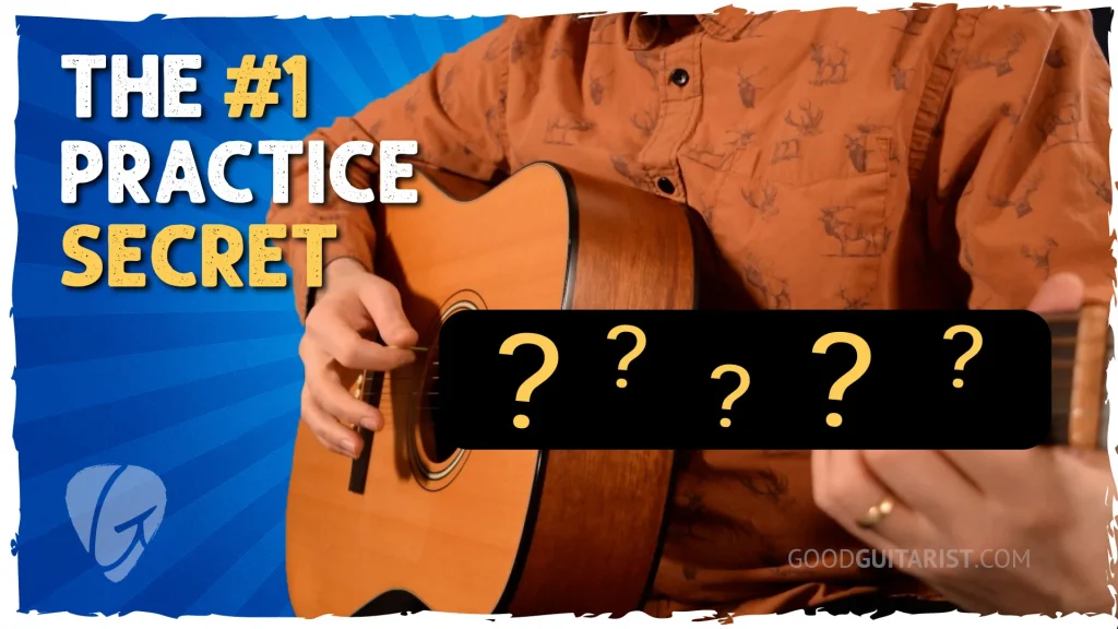 #1 guitar practice habit that all successful players use