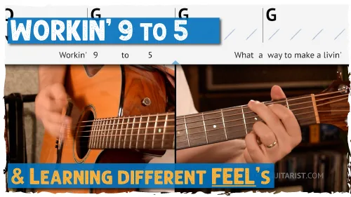 9 to 5 Guitar Tutorial | Learn Dolly Parton’s Workin' Anthem