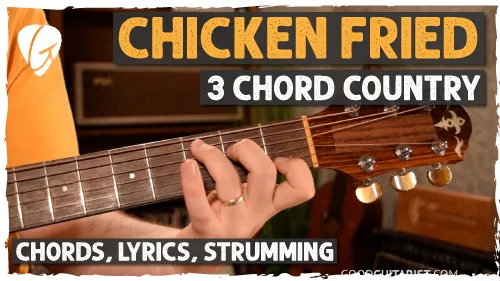 Chicken Fried Guitar Tutorial | Zac Brown Band Country Lesson
