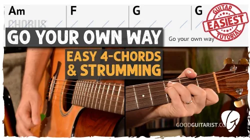 Go Your Own Way Guitar Tutorial | Fleetwood Mac Lesson