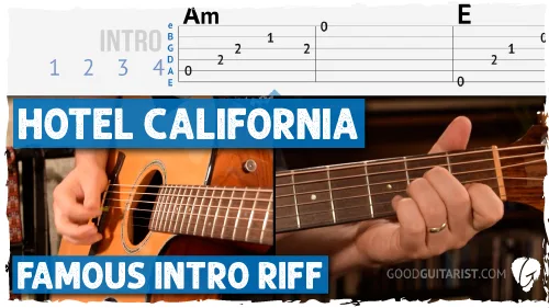 Hotel California Picking Guitar Tutorial