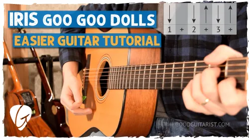 Iris Guitar Tutorial – Goo Goo Dolls (Easy Acoustic Version)