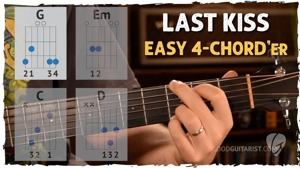 Beginner Guitar Tutorial for "Last Kiss" by Pearl Jam