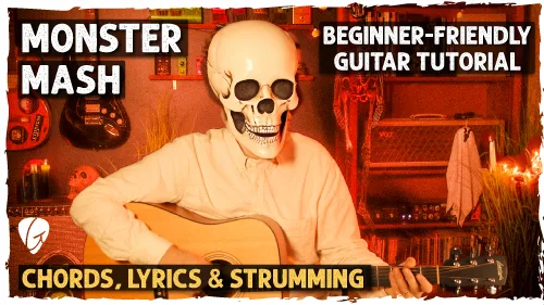 Monster Mash Guitar Tutorial | Easy Halloween Classic