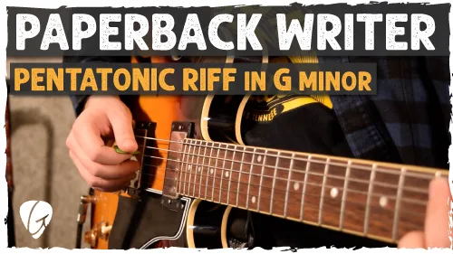 Paperback Writer Lead Guitar Tutorial | Beatles Riff & Licks Lesson