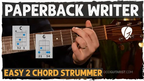 Paperback Writer Guitar Tutorial | The Beatles Rhythm Lesson