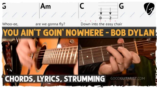 You Ain’t Goin’ Nowhere Guitar Tutorial | Dylan & Byrds Acoustic Lesson
