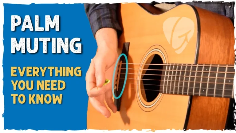 Youtube lesson that teaches how to palm mute on guitar