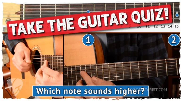 Guitar Skills Quiz for Beginners and Intermediates