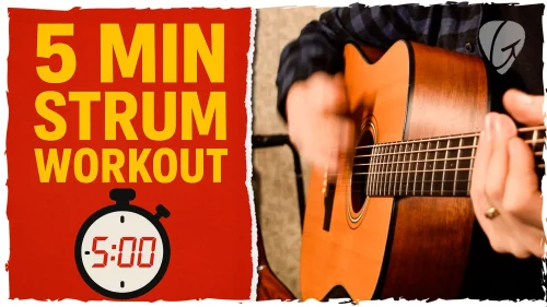 5-Minute Strumming Workout for Beginner Guitarists