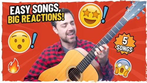 5 Easy Guitar Songs to Impress Your Friends